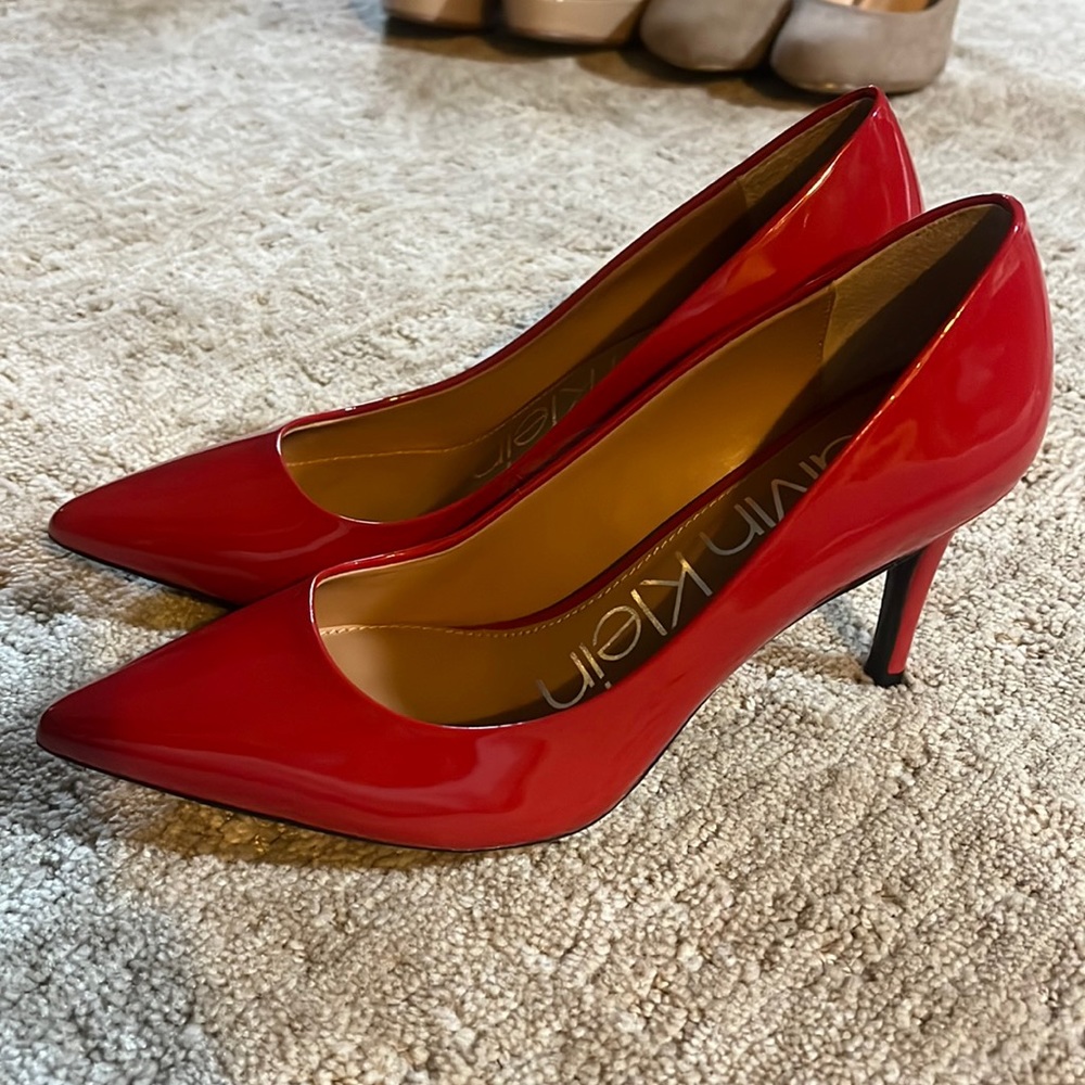 Calvin Klein Red heels